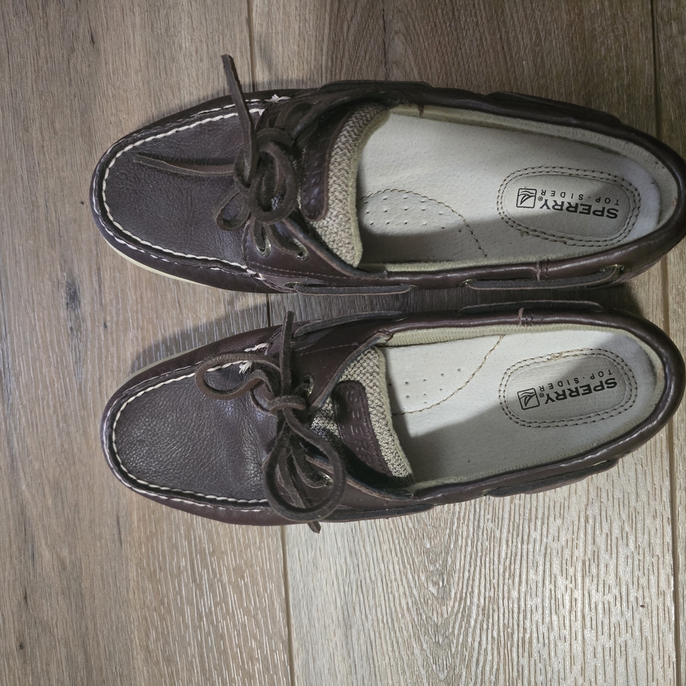 Sperry Top Sider Brown Boat Shoes